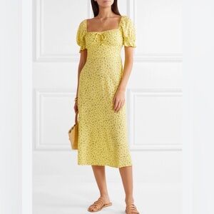 Faithfull the Brand | Dresses | Faithful The Brand Massimo Tie Front Midi  Dress | Poshmark